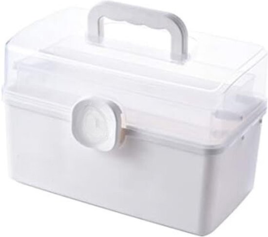 HMF Huisapotheek van metaal voor het bewaren