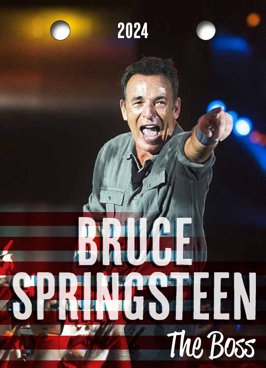 Bruce Springsteen Scheurkalender 2024 bol