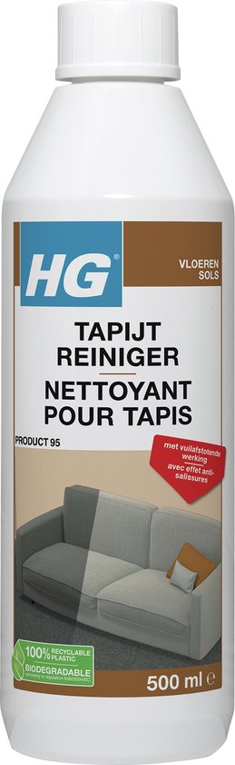 HG tapijtreiniger - 95 - Vloerreinigingsmiddel - 500 ml