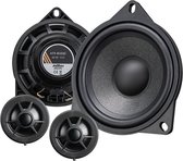 Axton ATS-B102C - Enceintes pour voiture - Ensemble de haut-parleurs de voiture personnalisés pour BMW - 10 cm - Ensemble de composants 2 voies - Mise à niveau Audio