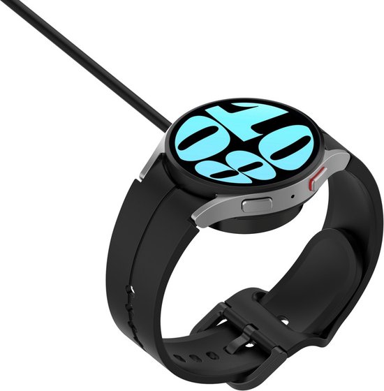 Oplader - USB oplaadkabel - draadloos opladen - geschikt voor Samsung Galaxy Watch 6 / Watch 6 Classic - zwart - Intercella