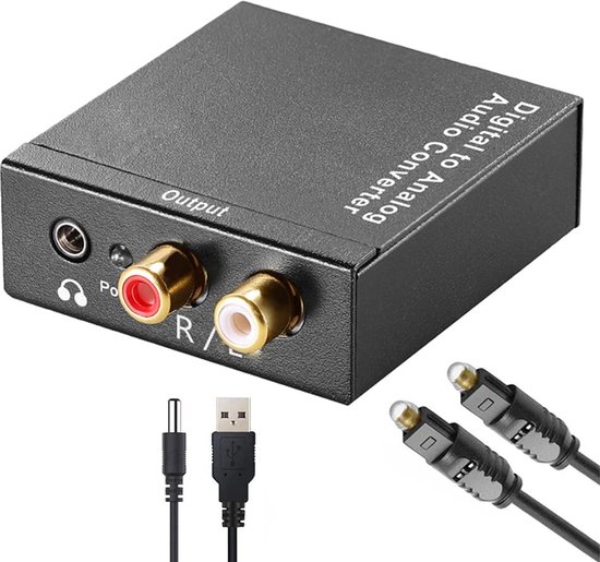 Convertisseur audio numérique vers analogique NÖRDIC SGM-183 - Toslink,  coaxial, RCA