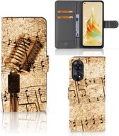OPPO Reno8 T 4G Telefoonhoesje met foto Bladmuziek