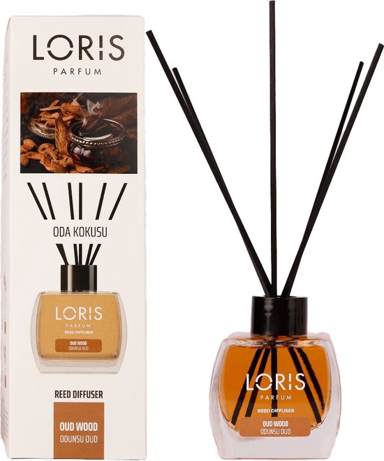 Loris Parfum - Bâtons parfumés - Parfum d'intérieur - Parfum d'intérieur - Wood de Oud - 120 ml