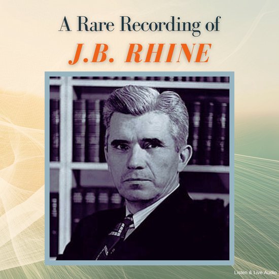 A Rare Recording of J.B. Rhine - cover