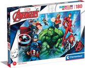 Marvel Avengers Supercolor legpuzzel 180 stukjes