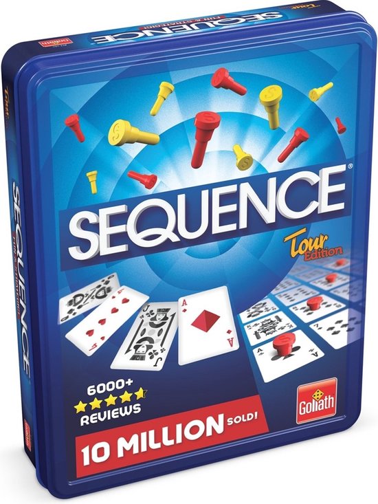 Sequence Travel (in Tin) - Bordspel - Reiseditie