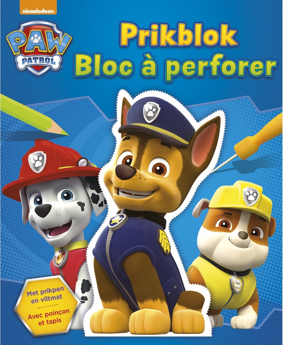 Bol.com PAW Patrol - Kleurboek - Prikboek aanbieding