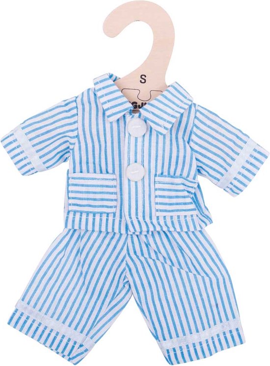 3-delige pyjama in jersey blauw geruit So'home | La Redoute