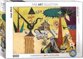 Eurographics puzzel The Tilled Field - Joan Miro - 1000 stukjes