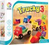 SmartGames - Trucky 3 - 48 opdrachten - Kinderpuzzel - vrachtwagens - auto's