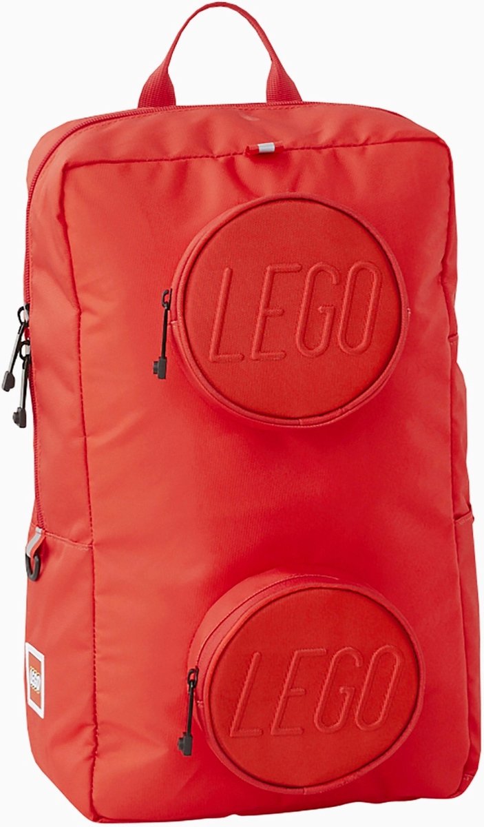 LEGO School - Signature Brick 1x2 Backpack - Bright Red (20204-0021)