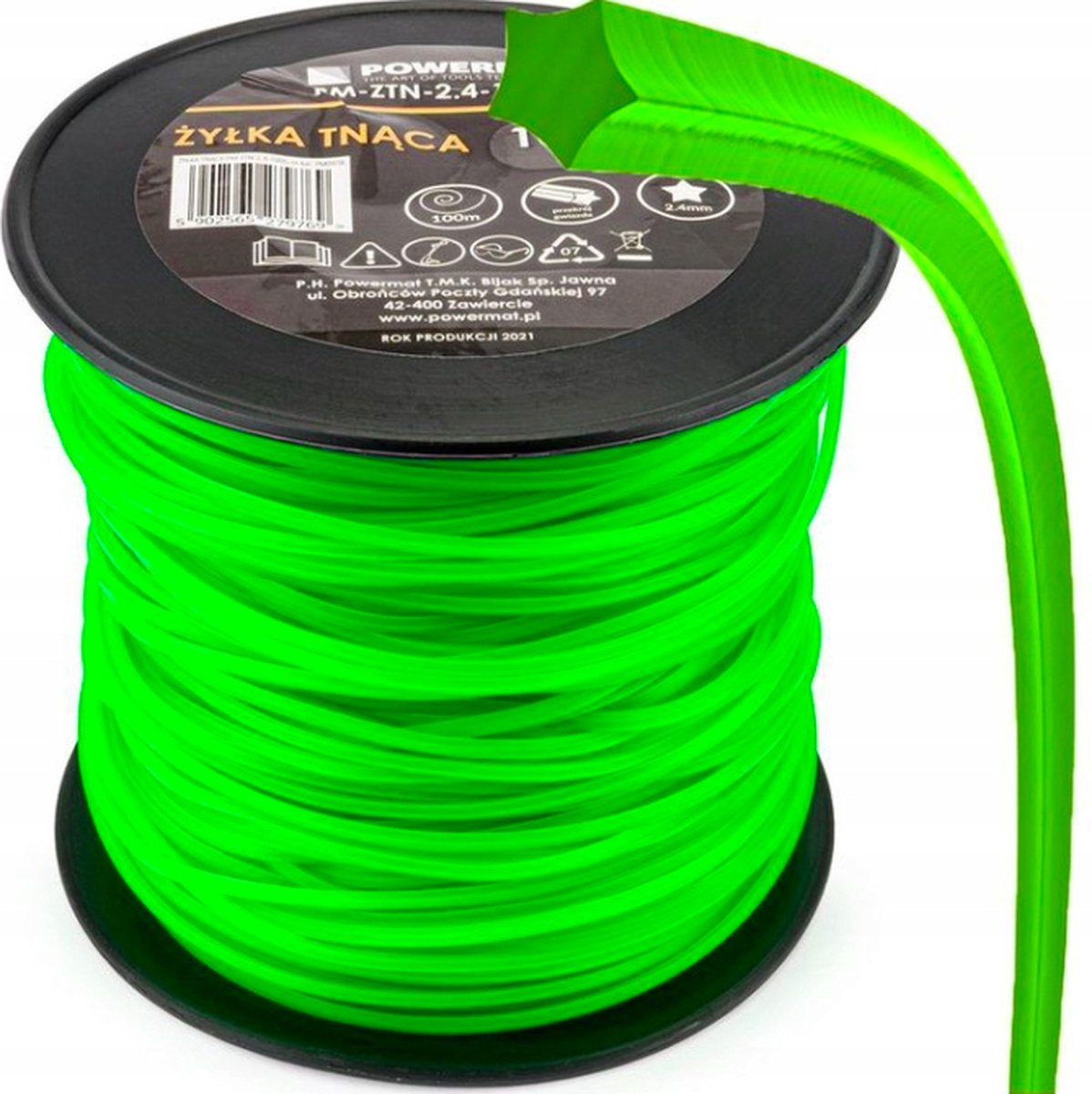 IKRA Grastrimmer Draad - Nylon 1,6mm Diameter 50 Meter