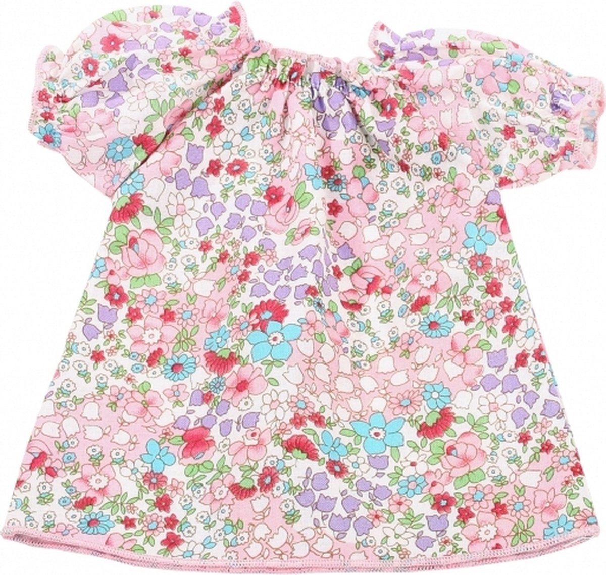 Götz Basic Boutique, jurk "Mille fleurs", babypoppen 42-46 cm / staanpoppen 45-50 cm