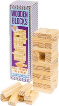 Retr-Oh! Houten Stapeltoren - stapel spel - Jenga blokken - vallende toren