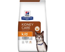 Hill's Prescription Diet k/d Kidney Care - Kattenvoer - Kip - 3 kg - Ondersteuning van de Nierfunctie - Dieetvoeding voor Volwassen Katten