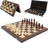 Schaakbord - Schaakset - Schaakspel - Schaken - Chess - Hout - 39 cm