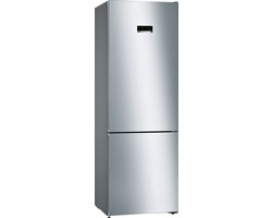 Bosch KGN49XLEA - Serie 4 - Koel-vriescombinatie - Extra breed - RVS - NoFrost nooit meer ontdooien - VitaFresh: houdt etenswaren langer vers in gekoelde lades