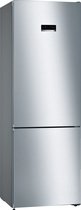 Bosch Serie 4 KGN49XLEA réfrigérateur-congélateur Autoportante 438 L E Acier inoxydable