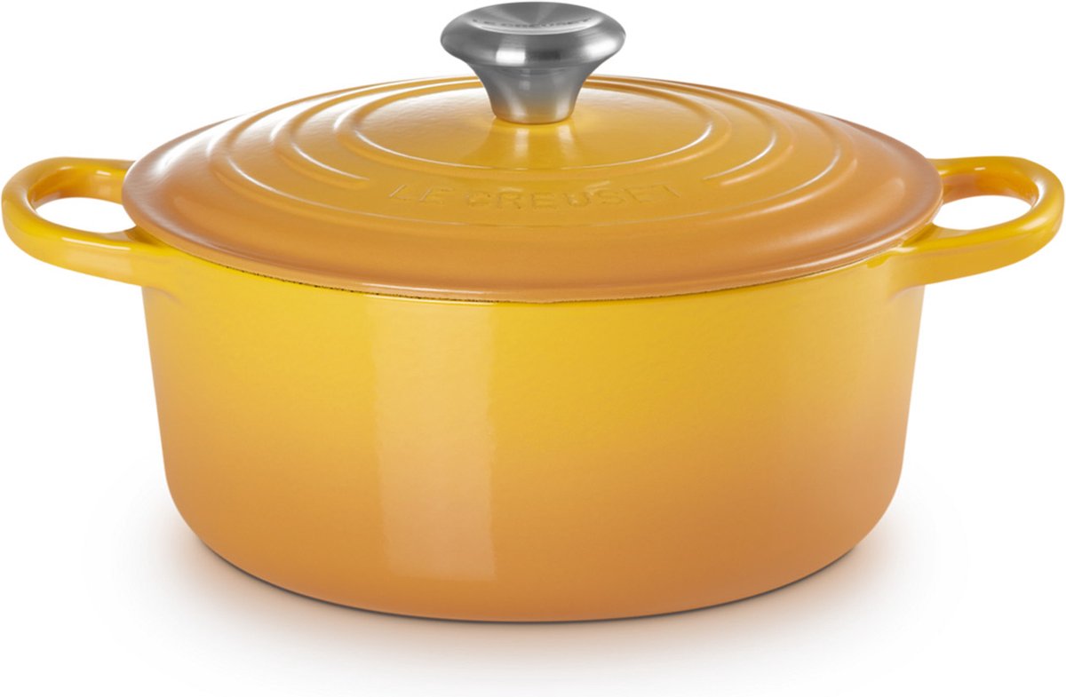 Cocotte en Fonte Ronde 20 cm Nectar Le Creuset Signature -  , Achat, Vente