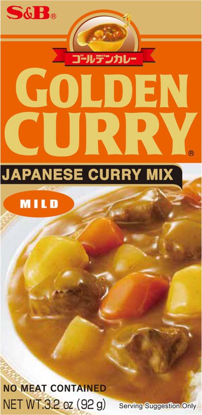 S&B Golden Curry Mix Mild 92 g