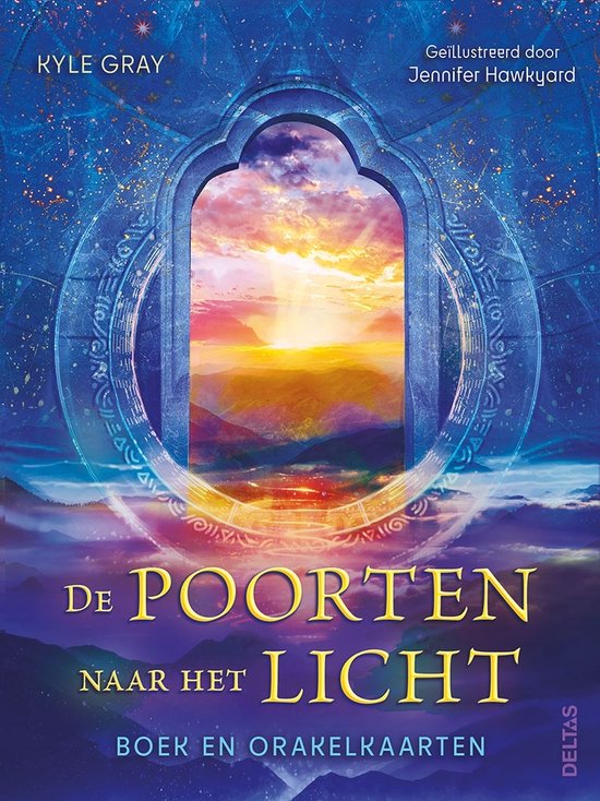 La Porte de la Lumière livre et cartes oracles illustrés par Jennifer Hawkyard.