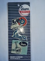 Vespa scooter nostalgische pins, 3 stuks, collectors item
