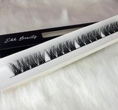 EHHbeauty - Wimpers - Extensions de cils - Cils - Naturel - Miel - 16mm - Cils Diy - Morceaux de cils