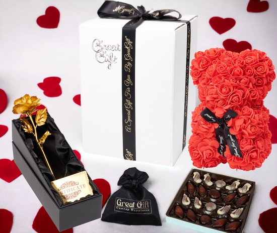 Romantisch Cadeau Pakket - - Cadeau Voor vrouw - Liefde - Valentijn | bol.com