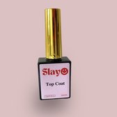 Slayo© - Top Coat Gellak - Top Coat Gel Shine - Top Coat - Gellak - LED/UV lamp nodig - Topcoat No Wipe