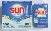 Sun All-in 1 Citroen Vaatwastabletten 47 tabletten - SUN machine reiniger