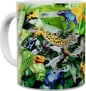Kikkers Geckos Dart Frogs & Reptiles - Mok 440 ml