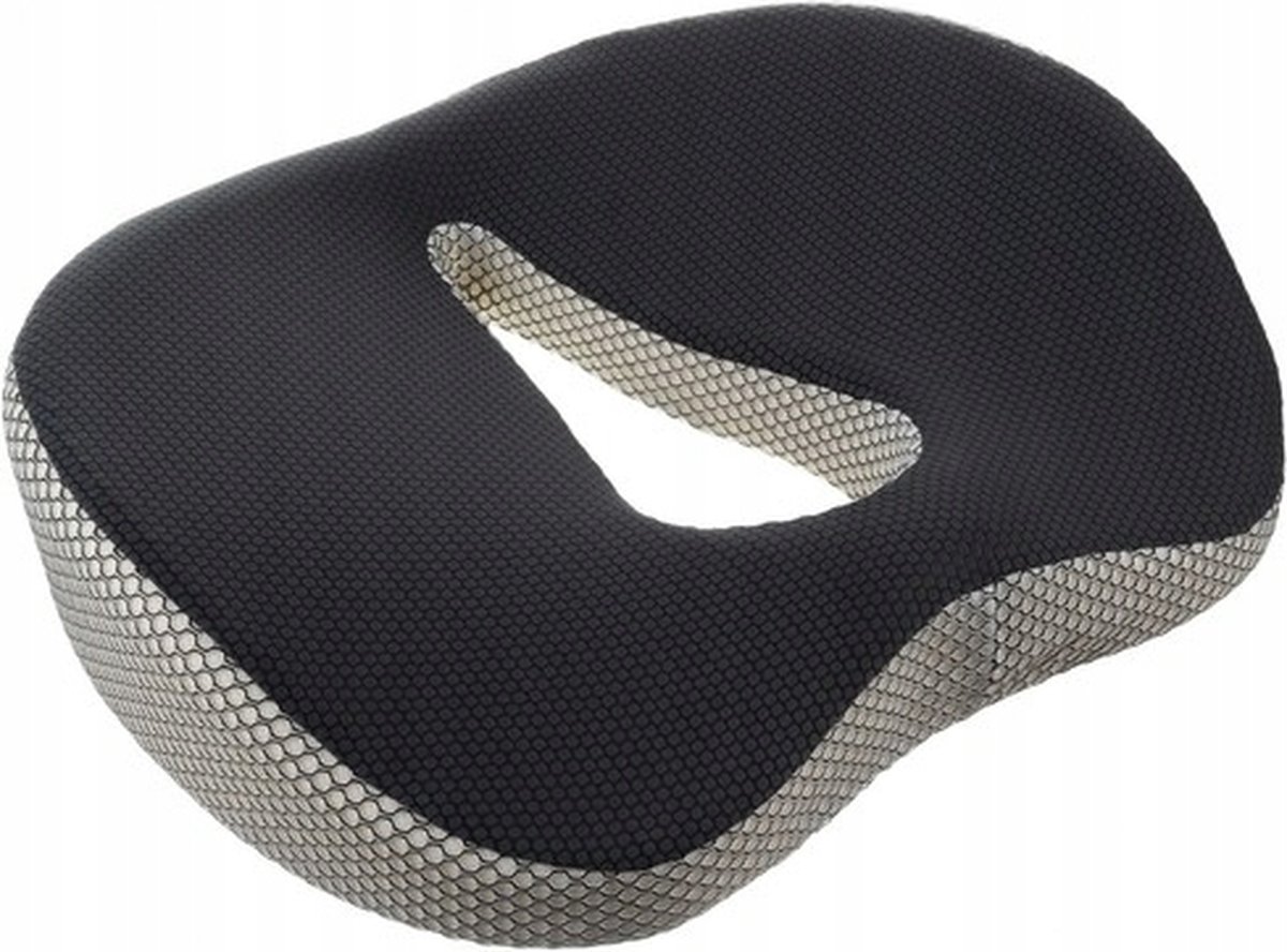 Goedkoopste Ariko Zitkussen Orthopedisch & Ergonomisch voor Auto en Bureaustoel - Wigkussen - Stuitkussen - Thuiswerken