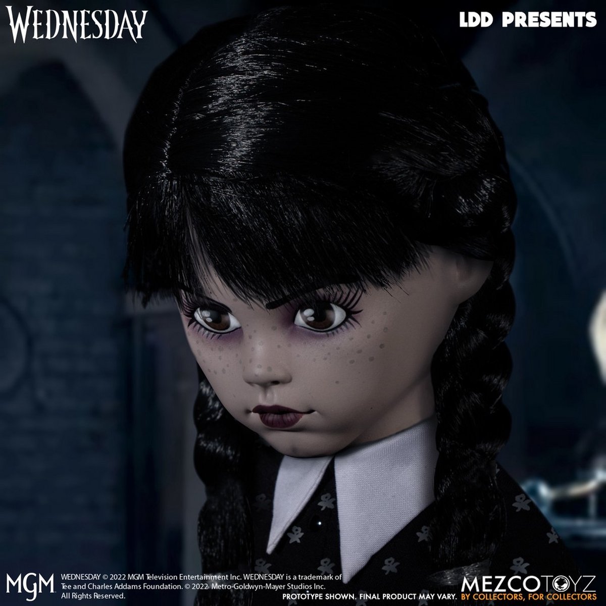 Minix - Netflix - Mercredi - Mercredi Addams - Figurine 12cm 