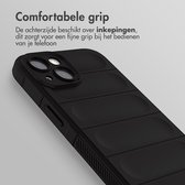 iMoshion Hoesje Geschikt voor iPhone 13 Hoesje Siliconen - iMoshion EasyGrip Backcover - Zwart