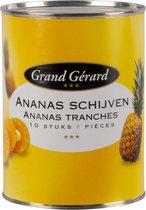 Grand Gerard | Ananas | Blik | 10 Schijf | 6 x 567 gram