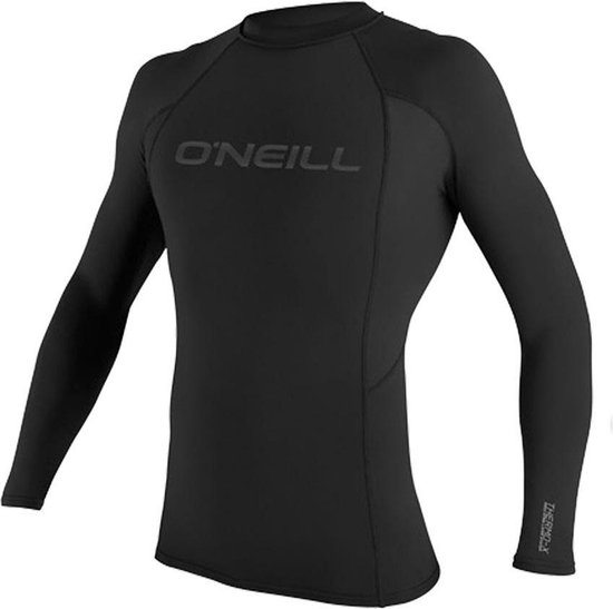 O'neill Jeugd Thermo-x Lange Mouw Crew Top - Zwart