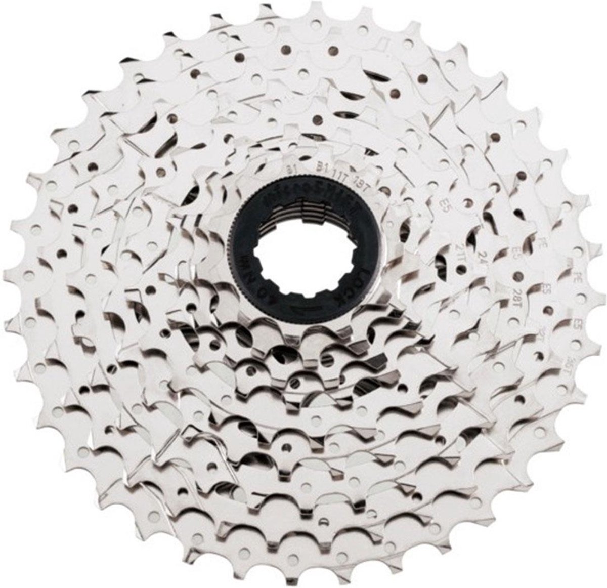 Microshift Marvo H-series Fietscassette Zilver 9s / 11-36t