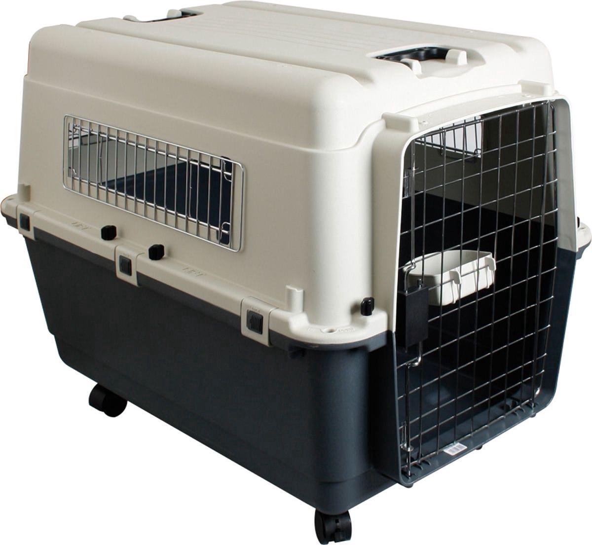 Caisse de transport Atlas Deluxe avec ouverture sur le dessus pour chien et  chat