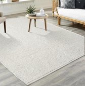 the carpet Premium Wool Handgeweven Vloerkleed, Natuurlijke Vezel Wollen Vloerkleed, Scandinavische Flatweave Stijl Elegantie, 090x160