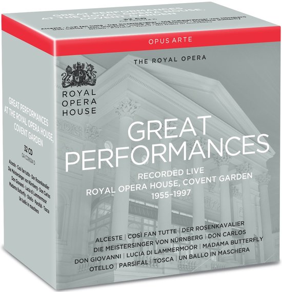 Royal Opera House - Great Performances (CD)