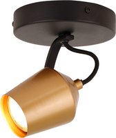Chericoni Tavola Spot - 1 Lichts - GU10 - Goud/Zwart