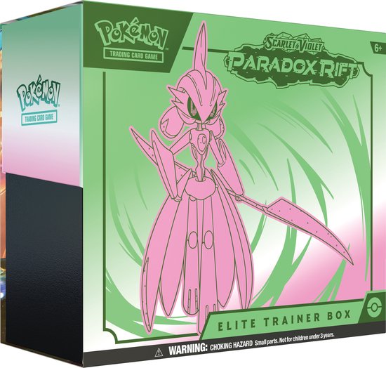 Pokémon Scarlet & Violet Paradox Rift Elite Trainer Box - Iron Valiant - Pokémon Kaarten - Trading Cards