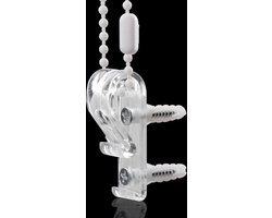 P-clip transparant voor rolgordijn, plisse, jaloezie, voor Childsafety 1st.