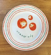 Fruit lunch borden - Orangeade - 2 stuks