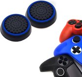 Gadgetpoint | Gaming Thumbgrips | Performance Antislip Thumbsticks | Joystick Cap Thumb Grips | Accessoires geschikt voor Playstation PS4 PS5 & Xbox & Nintendo Pro Controller | Zwart/Blauw