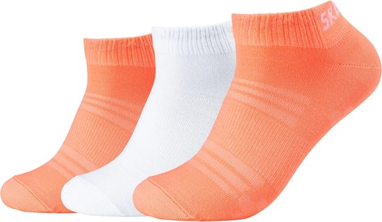 Skechers 3PPK Mesh Ventilation Socks SK43022-0310, Unisex, Oranje, Sokken, maat: