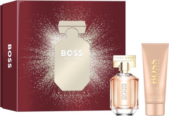 Hugo Boss The Scent for Her Giftset - 50 ml eau de parfum spray + 75 ml bodylotion - cadeauset voor dames