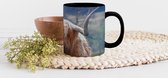 Tasse Magique - Photo sur Tasses Chauffantes - Tasse à Café - Highlander Écossais - Tête de Vache - Paysage - Nature - Vache - Tasse Magic - Tasse - 350 ML - Tasse à Thé