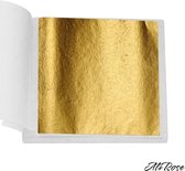 AliRose - Goud Decoratief Papier - 100 vellen - Voor Creatieve Projecten - DIY - Nail Art - Sieraden